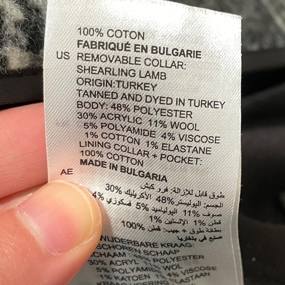 Stylish Vintage Sandro Coat - Picture 6 of 6